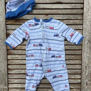 Little Me Train Sleeper with hat 🚂 🧢